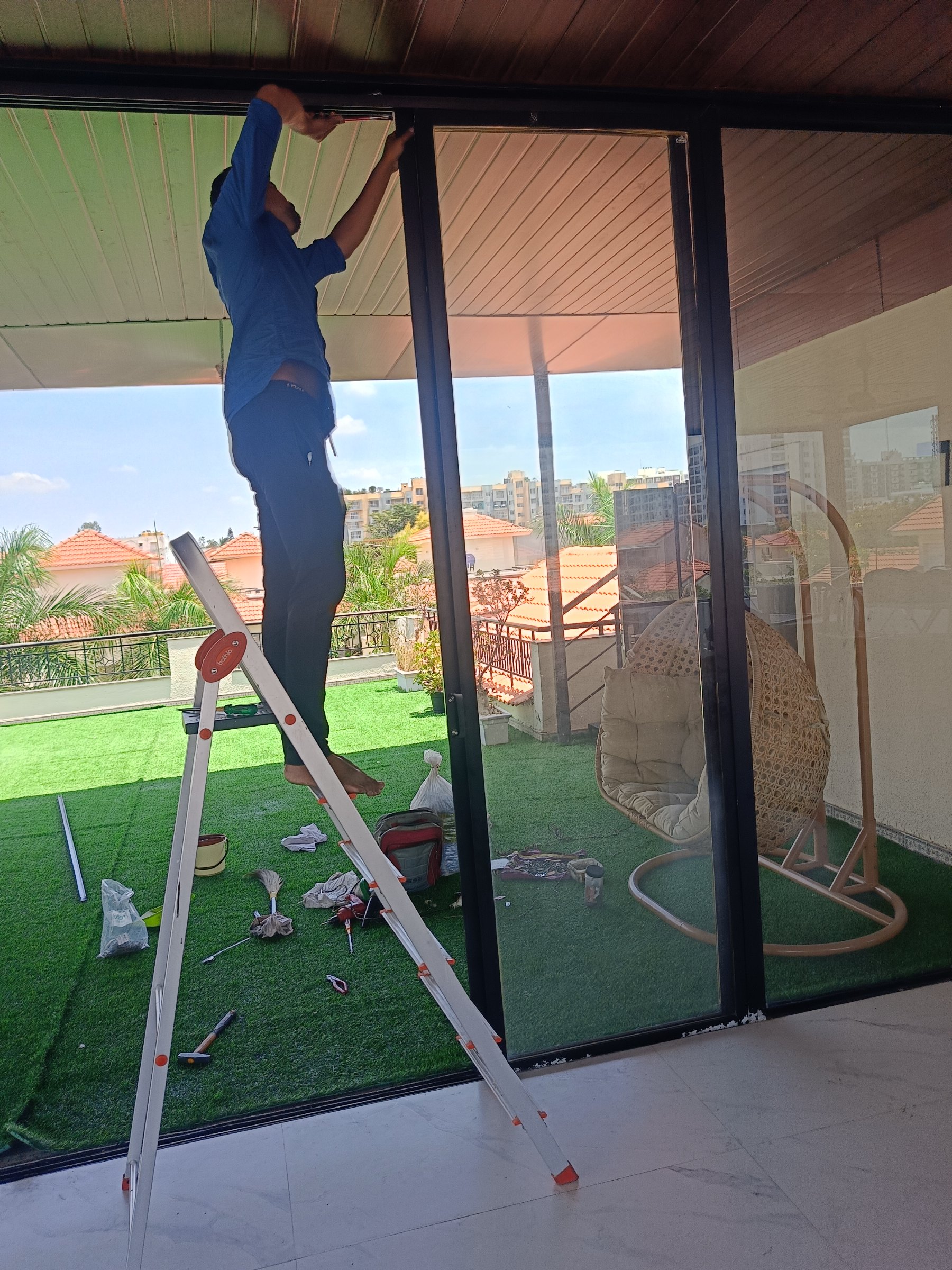 Aluminium Door Repair in Bellandur, Bengaluru - Kutbi Aluminium Glass & Hardware