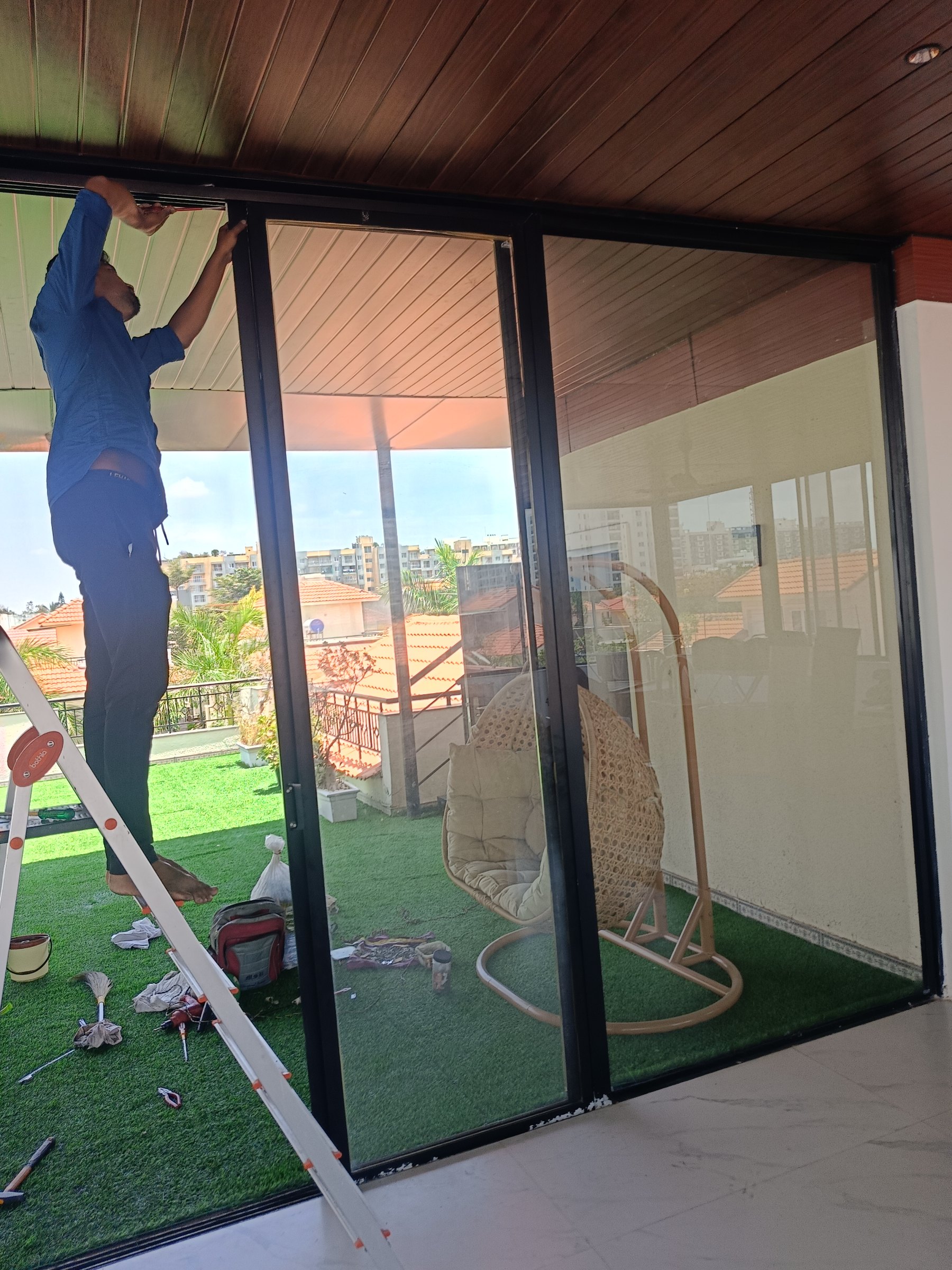 Aluminium Door Repair in Bellandur, Bengaluru - Kutbi Aluminium Glass & Hardware