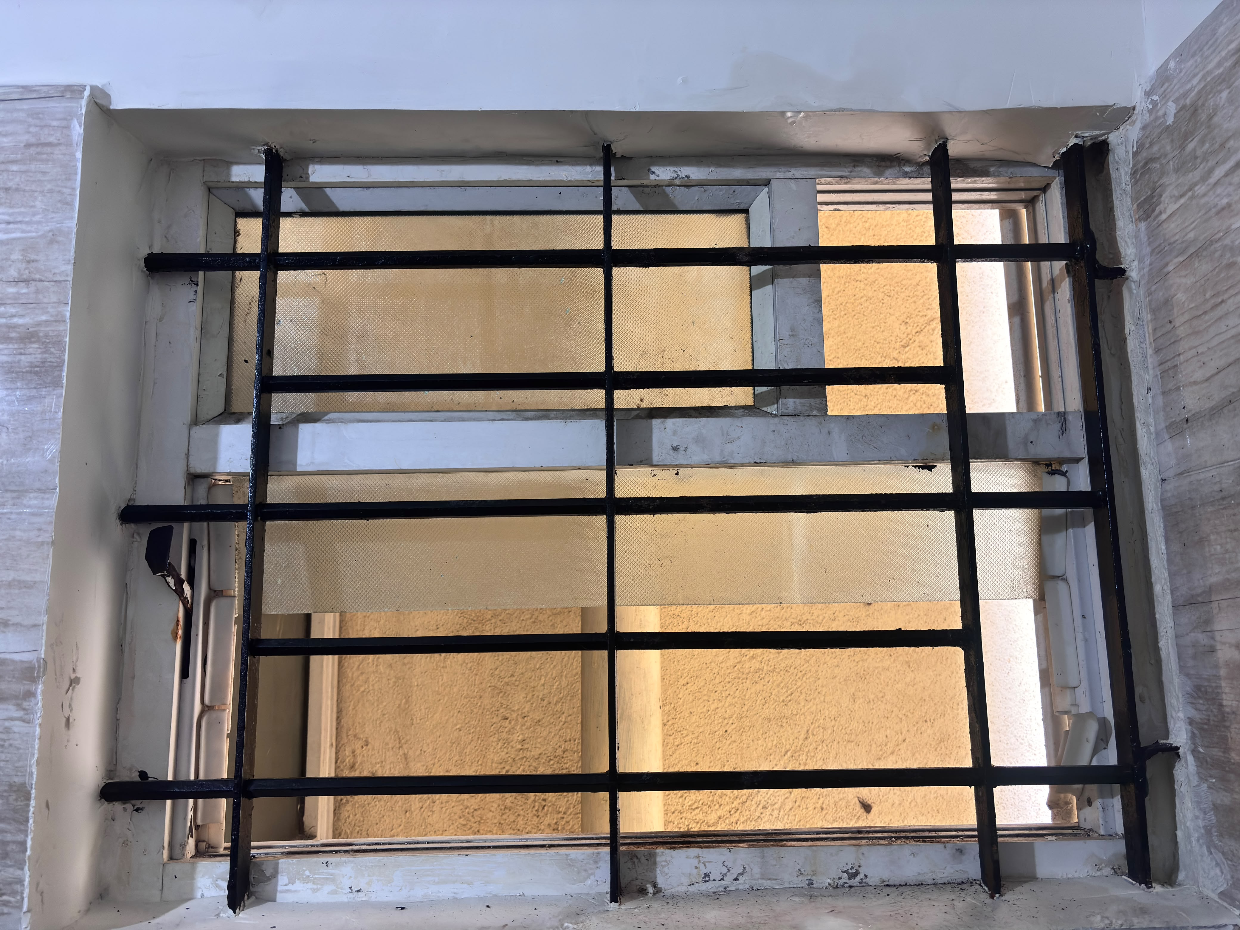 Bathroom Ventilation Installation in Kodichikknahalli, Bilekahalli, Bengaluru, Karnataka - before - Kutbi Aluminium Glass & Hardware