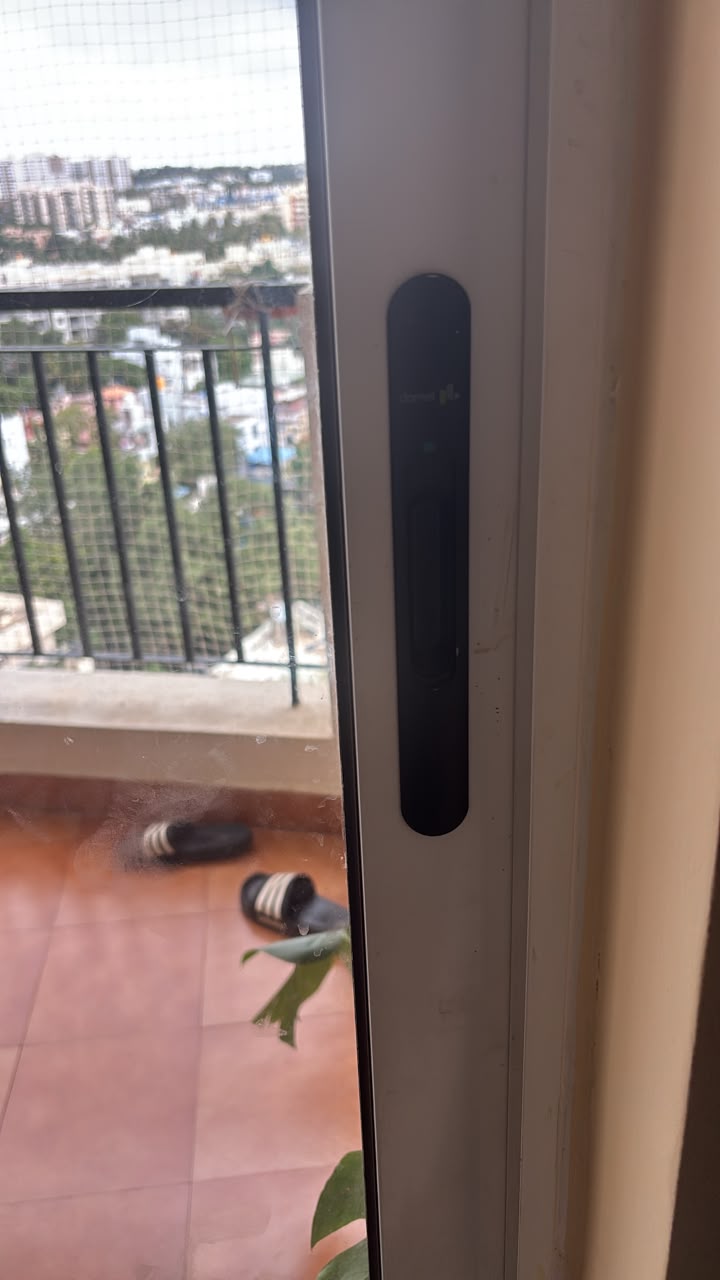 Aluminium Window Lock Replacement at Raja Aristos Apartments, Bengaluru - Kutbi Aluminium Glass & Hardware (After / Completed Work)