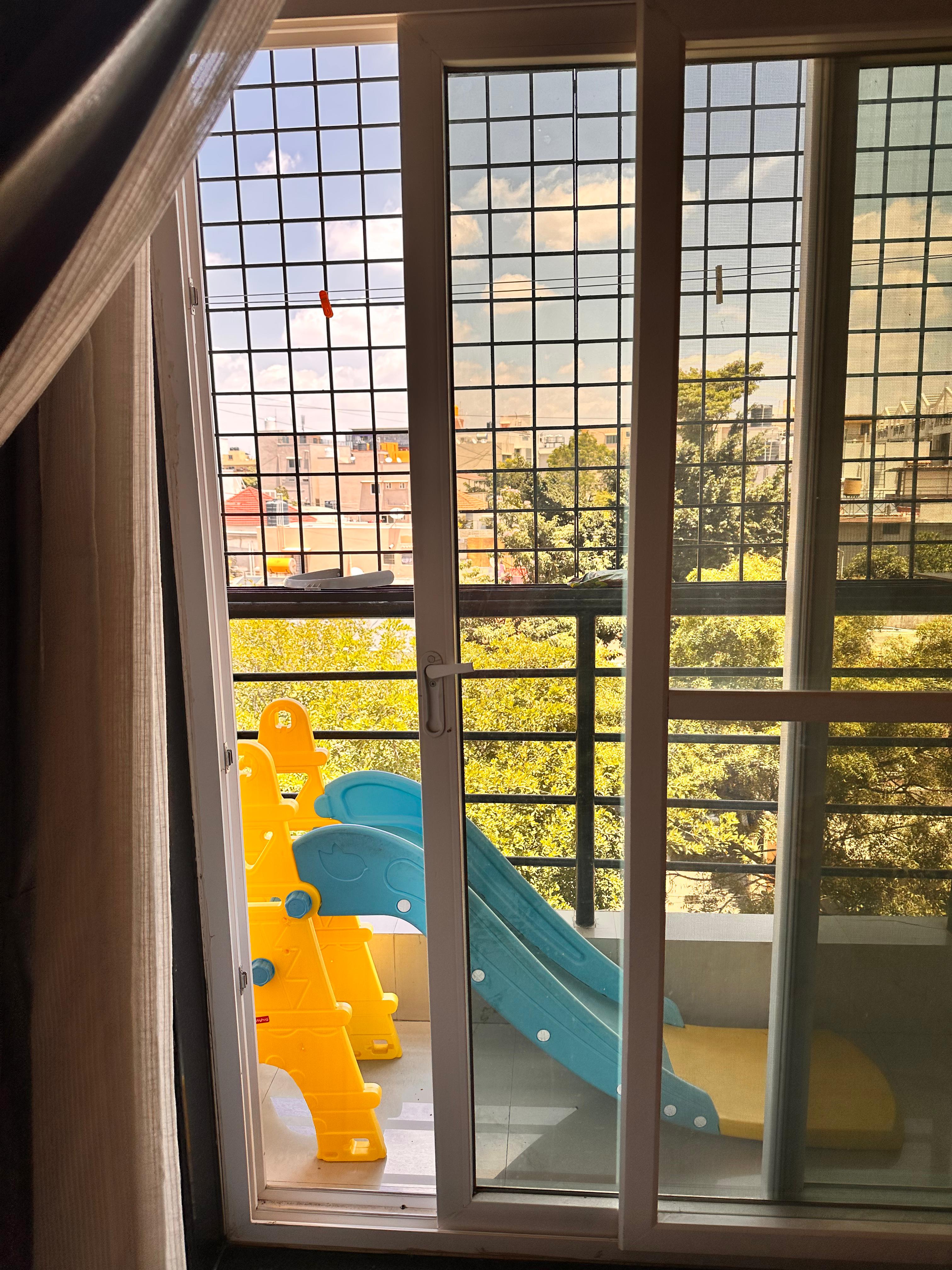 uPVC Window Wheel Replacement at Prabhavati Divine, Bengaluru - Kutbi Aluminium Glass & Hardware (After / Completed Work)