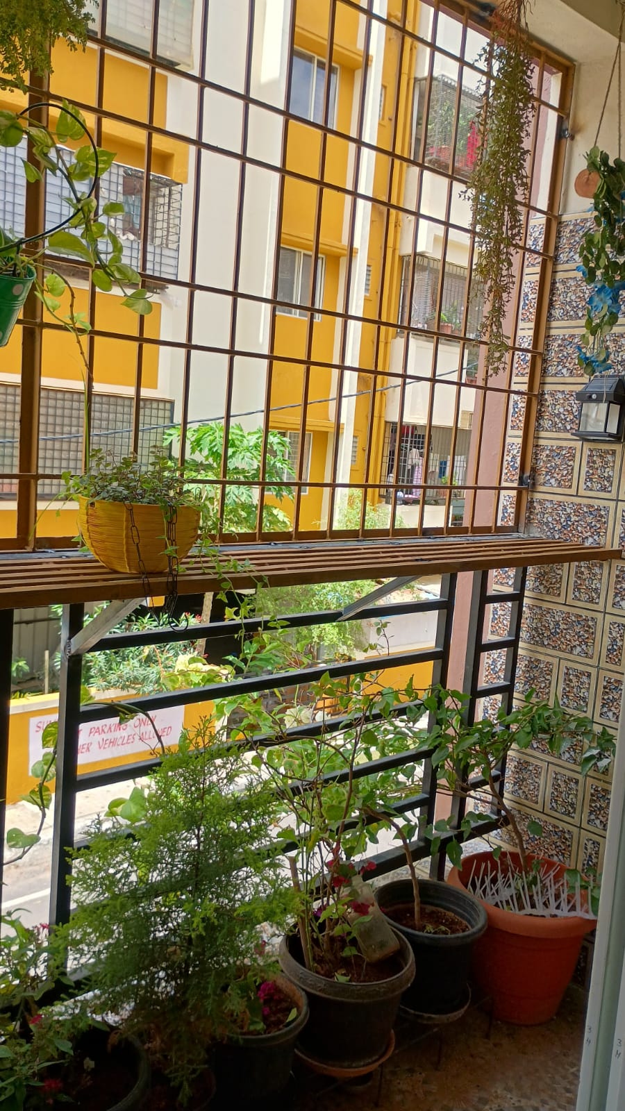 Pigeon Net Installation in Sai Janani, 6th Cross Road, Kothnur Dinne Main Road, JP Nagar 8th Phase, Bengaluru (Near Sri Sri Academy School & Post Office) - Kutbi Aluminium Glass & Hardware