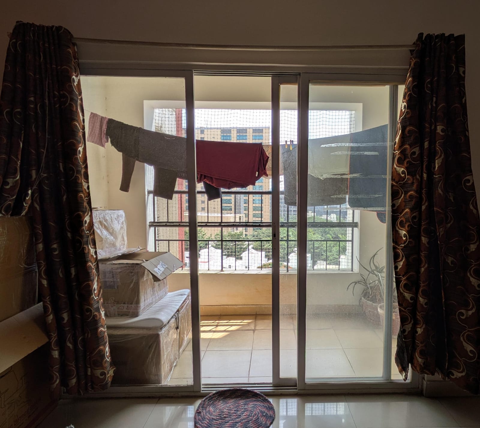 Aluminium Sliding Window Repair in Concorde Manhattans Apartment, Neeladri Road, Electronic City Phase I, Bengaluru, Bengaluru - Kutbi Aluminium Glass & Hardware