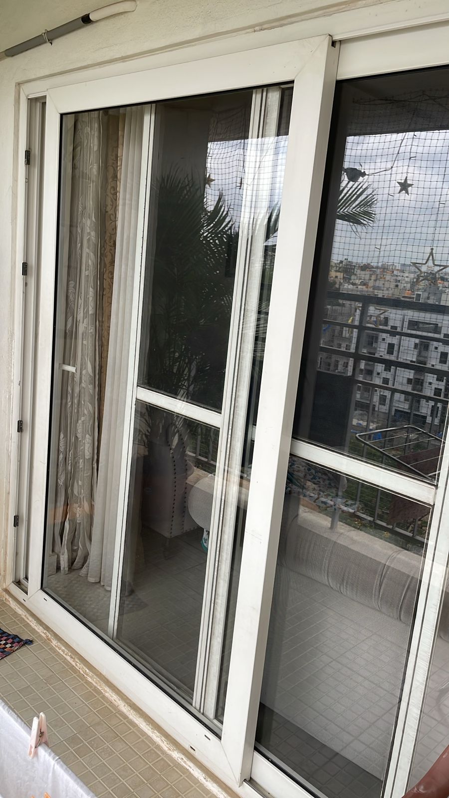 uPVC Sliding Window Repair at Saptagiri Splendor, BTM 4th Stage, Bengaluru - Kutbi Aluminium Glass & Hardware (After / Completed Work)