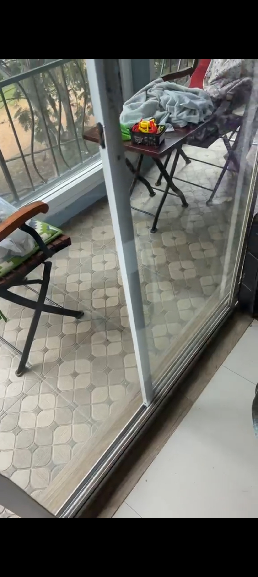 Aluminium Sliding Door Repair at Concorde Livingston, Kudlu Gate, Bengaluru - Kutbi Aluminium Glass & Hardware (After / Completed Work)