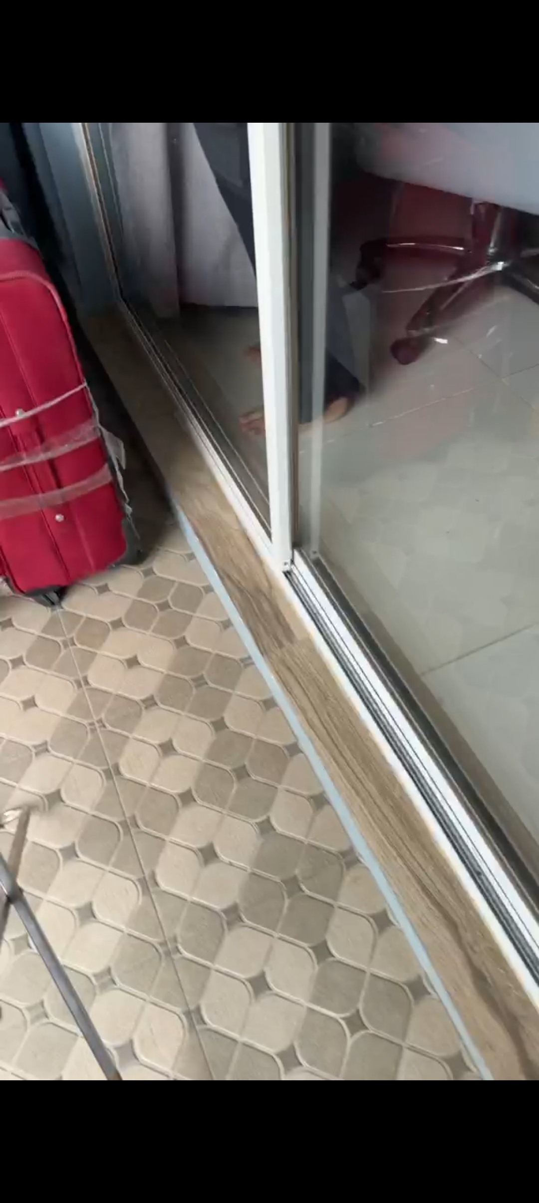 Aluminium Sliding Door Repair at Concorde Livingston, Kudlu Gate, Bengaluru - Kutbi Aluminium Glass & Hardware (After / Completed Work)