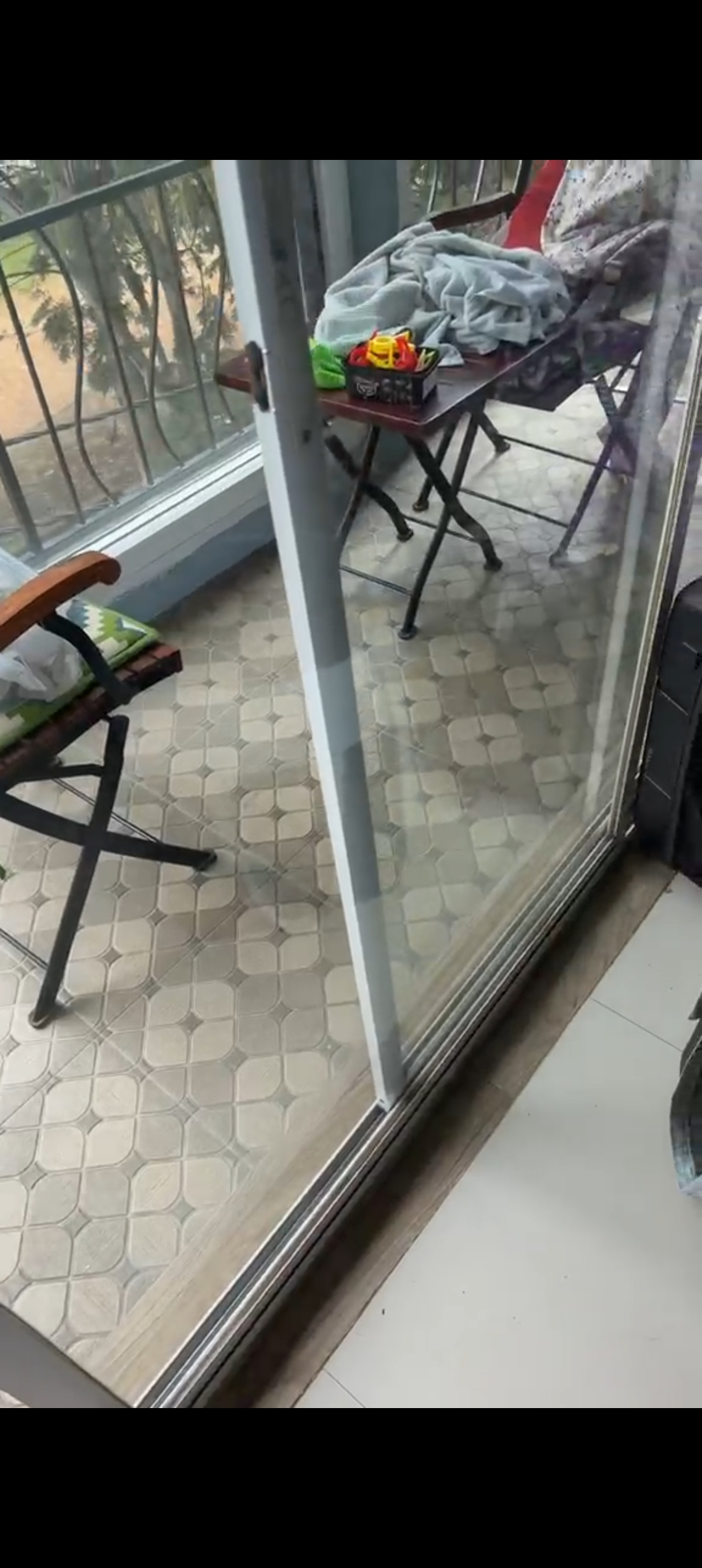 Aluminium Sliding Door Repair at Concorde Livingston, Kudlu Gate, Bengaluru - Kutbi Aluminium Glass & Hardware (After / Completed Work)