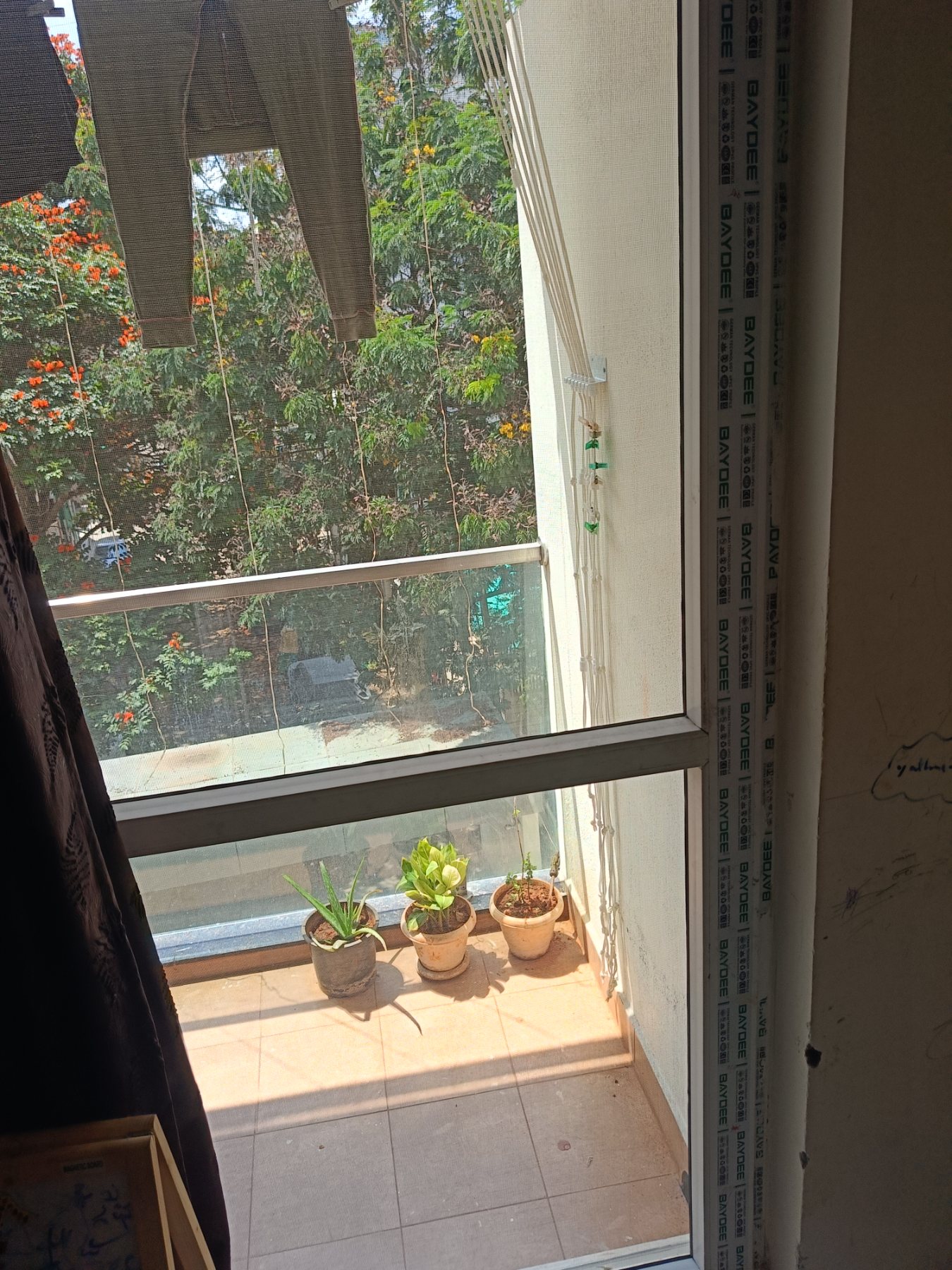 Mosquito Mesh Replacement at Akshayanagar, Bengaluru - Kutbi Aluminium Glass & Hardware (After / Completed Work)