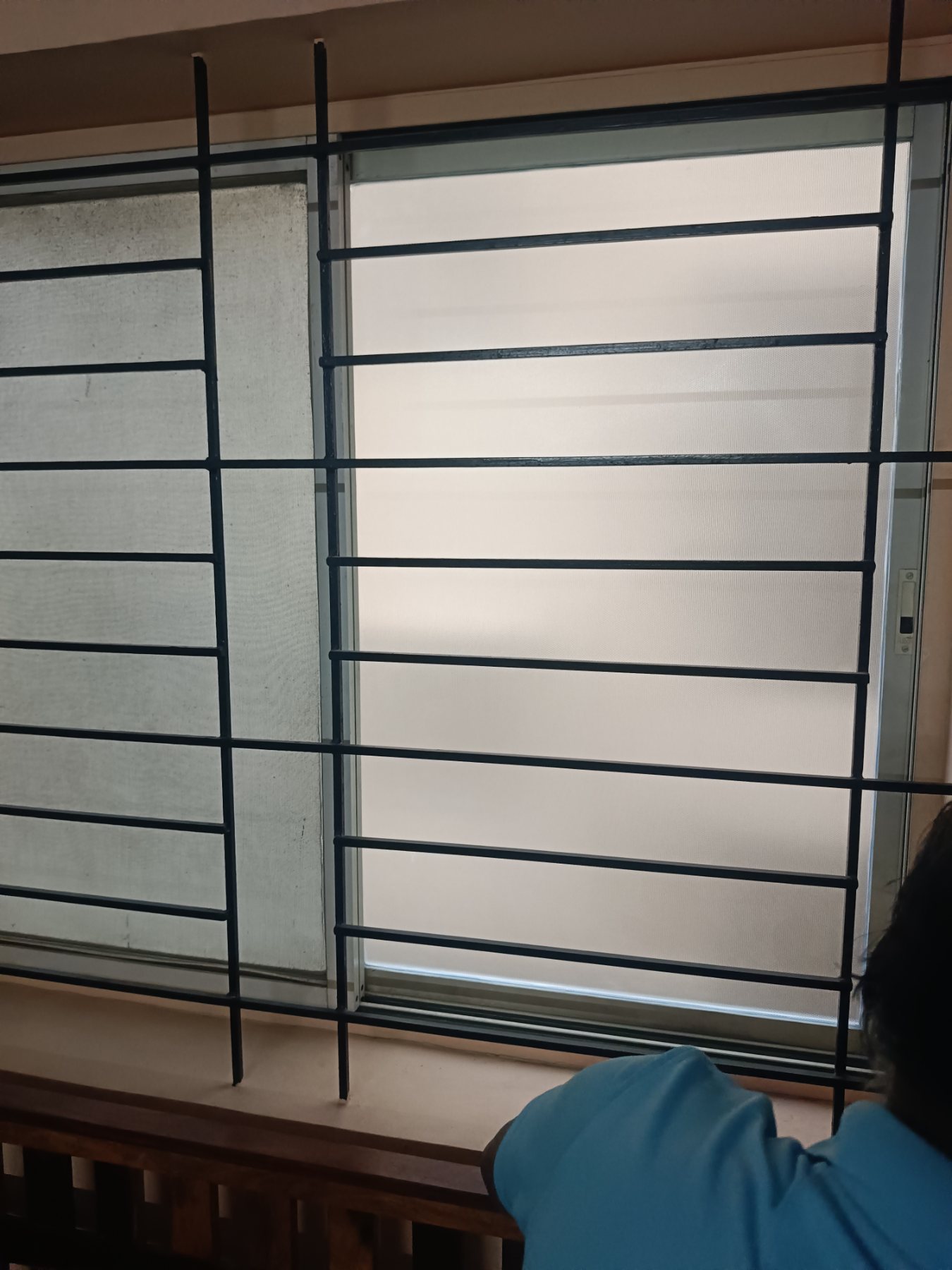 Broken Glass Replacement at Sujana Homes, Gottigere, Bengaluru - Kutbi Aluminium Glass & Hardware (After / Completed Work)