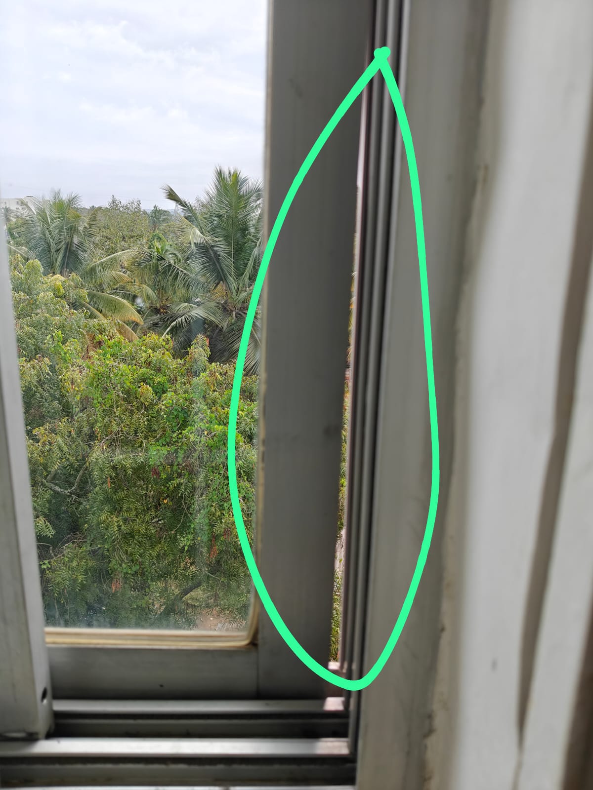 Aluminium Window Alignment & Adjustment at Brigade Meadows, Bengaluru - Kutbi Aluminium Glass & Hardware (After / Completed Work)