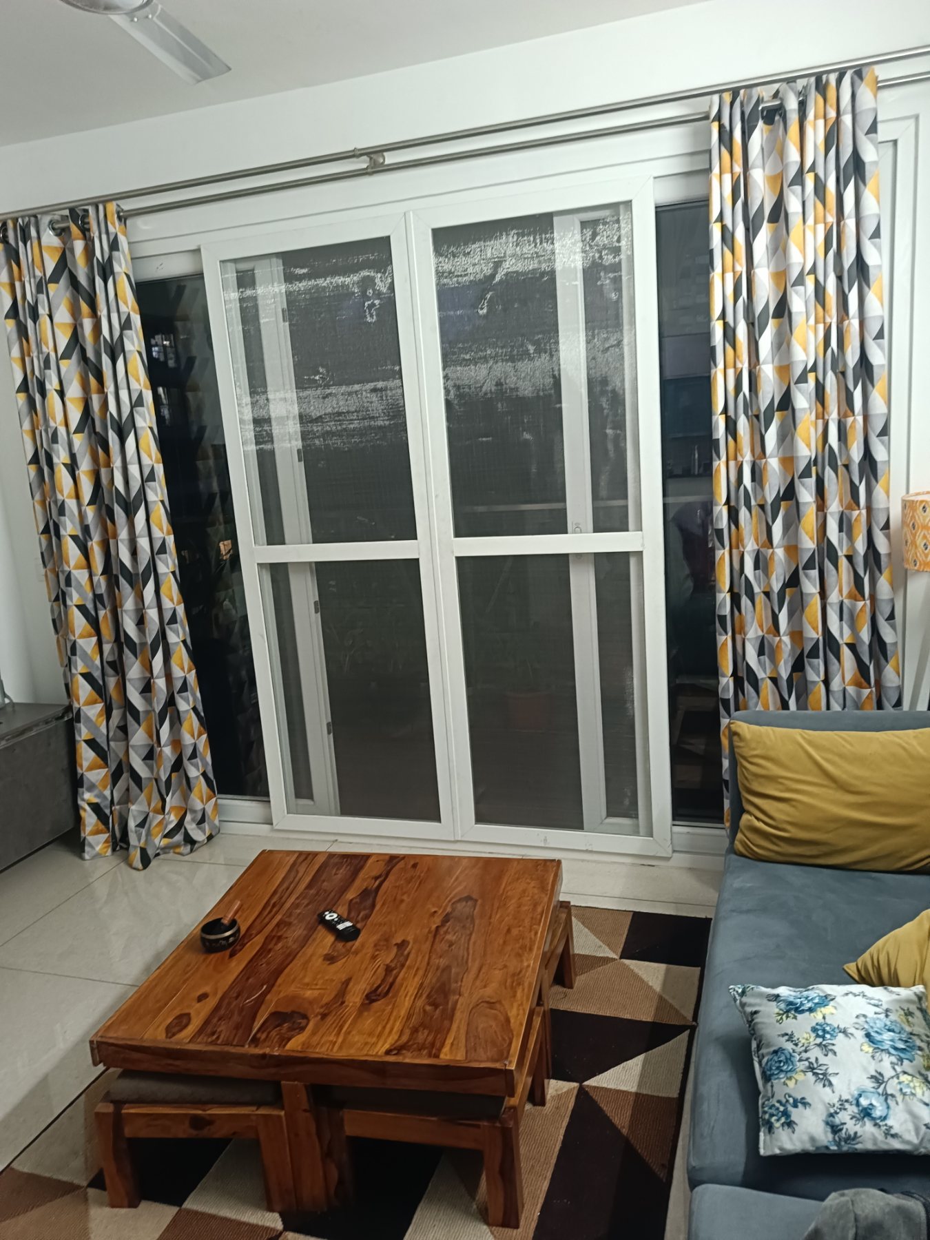 uPVC Sliding Window Mosquito Mesh Replacement at Shriram Southern Crest, JP Nagar, Bengaluru - Kutbi Aluminium Glass & Hardware (After / Completed Work)