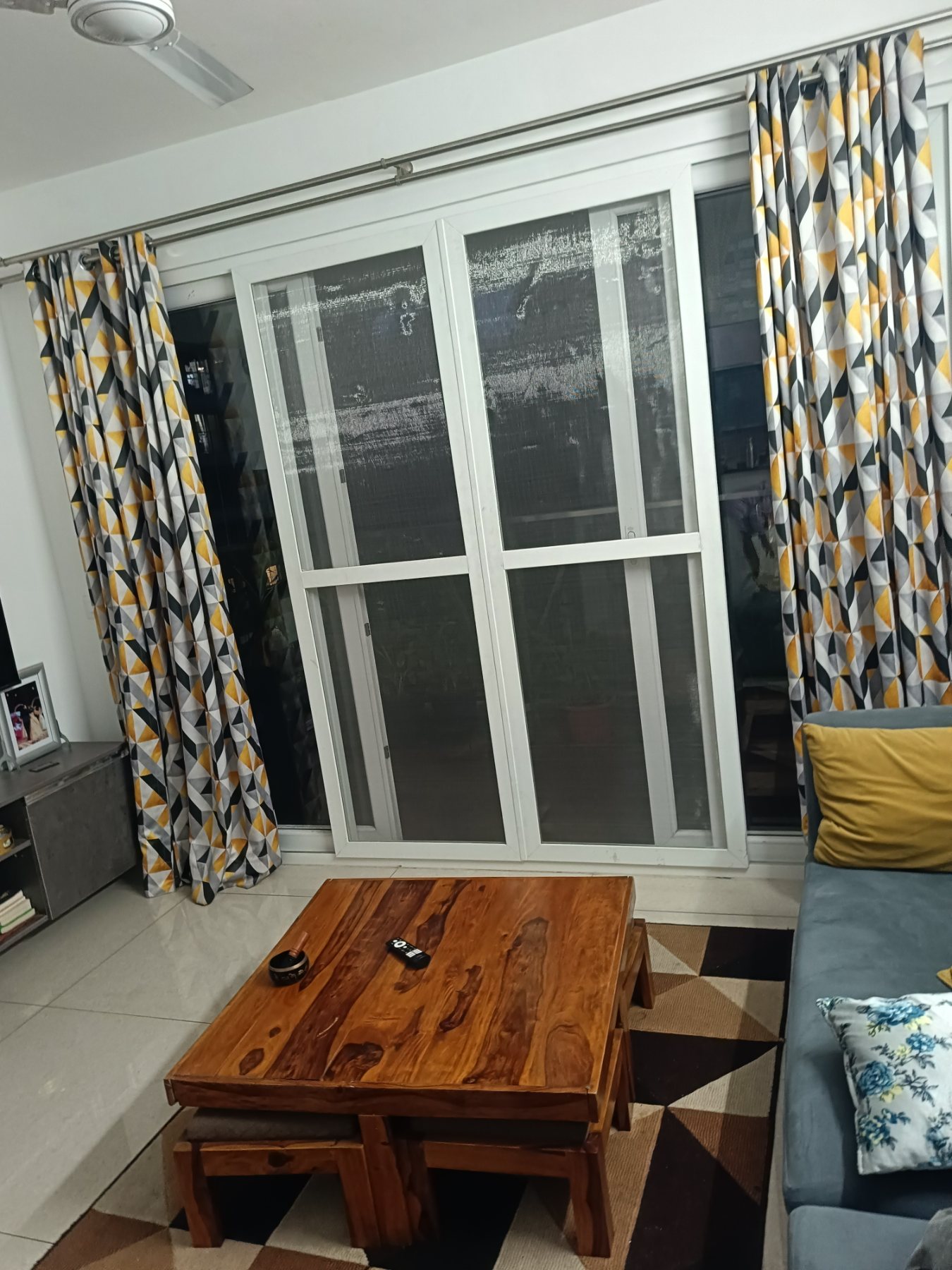 uPVC Sliding Window Mosquito Mesh Replacement at Shriram Southern Crest, JP Nagar, Bengaluru - Kutbi Aluminium Glass & Hardware (After / Completed Work)