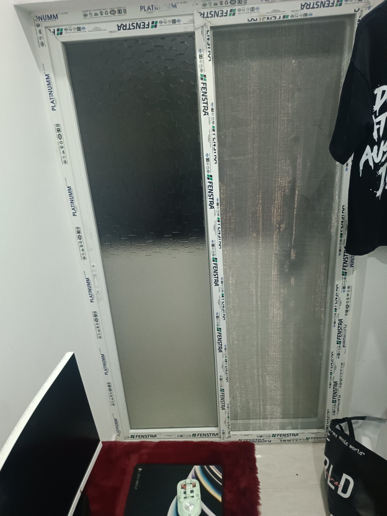 uPVC Sliding Door Broken Glass Replacement at Choodasandra, Bengaluru - Kutbi Aluminium Glass & Hardware (After / Completed Work)