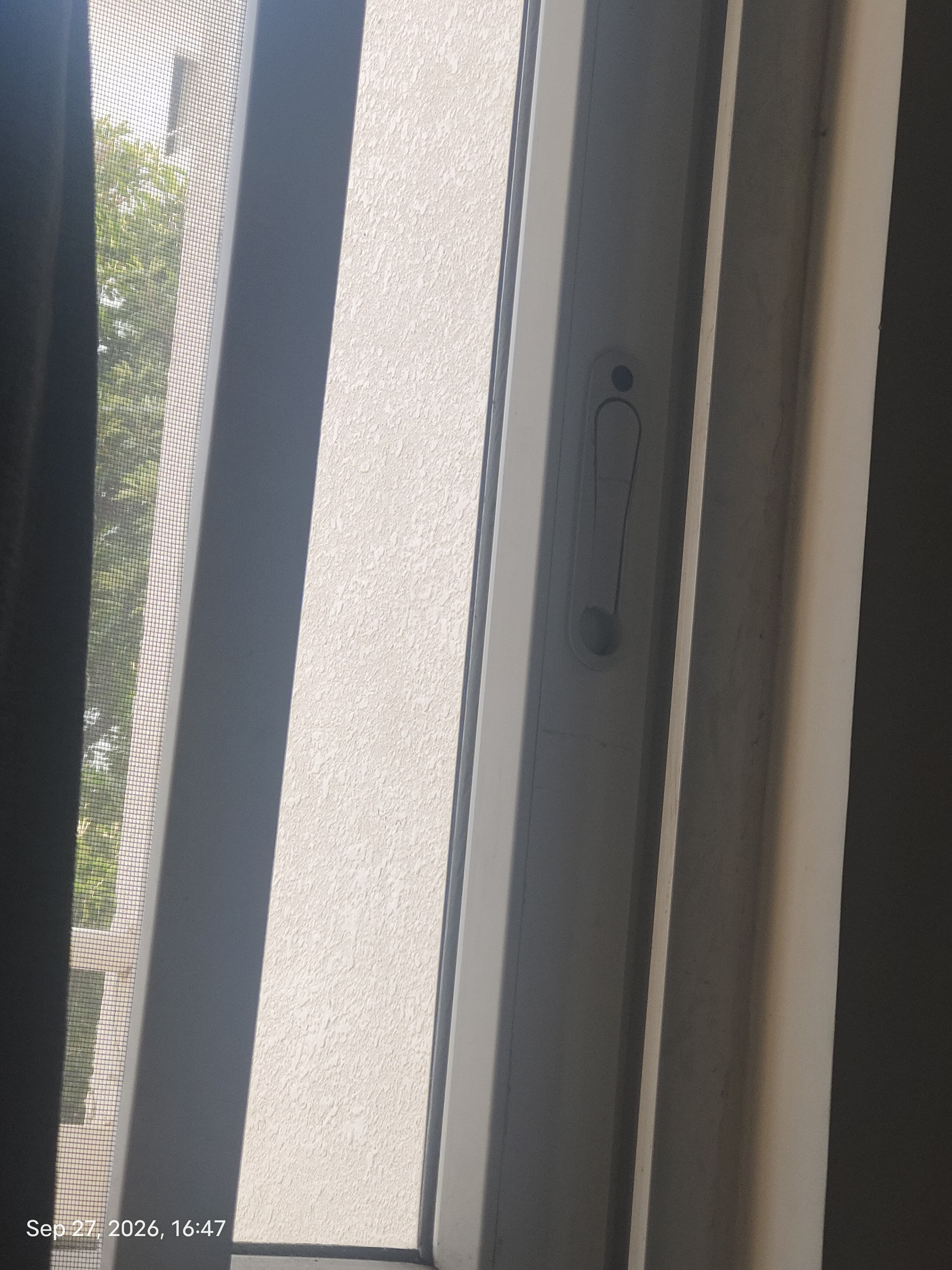 uPVC Sliding Window Lock Replacement in Rohan Jharoka Apartment, Yemalur, Marthahalli, Bengaluru, Karnataka - Kutbi Aluminium Glass & Hardware