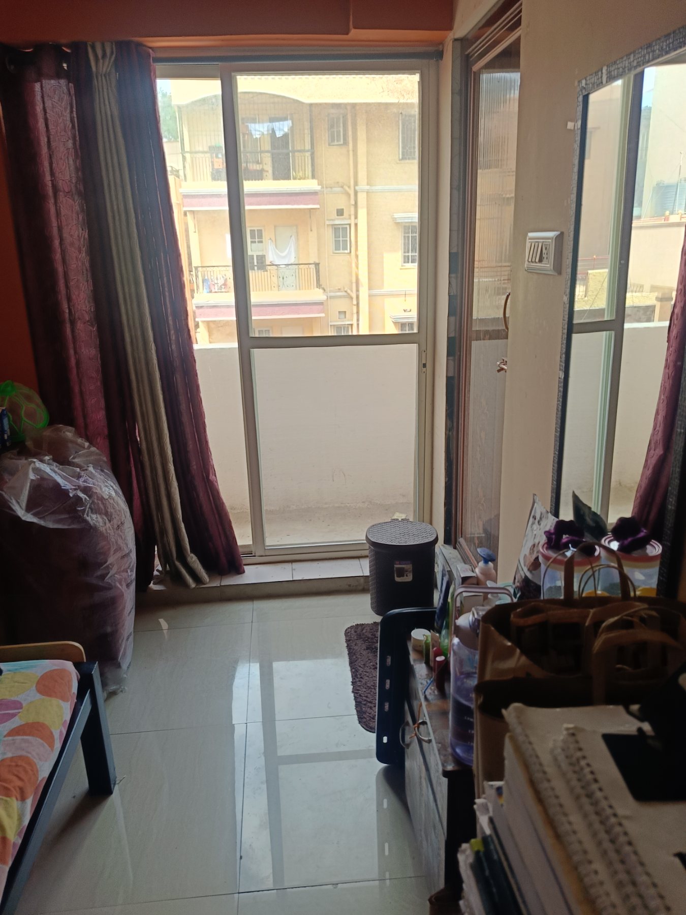 Aluminium Sliding Window Mosquito Mesh Replacement at New Thippasandra, Bengaluru - Kutbi Aluminium Glass & Hardware (After / Completed Work)