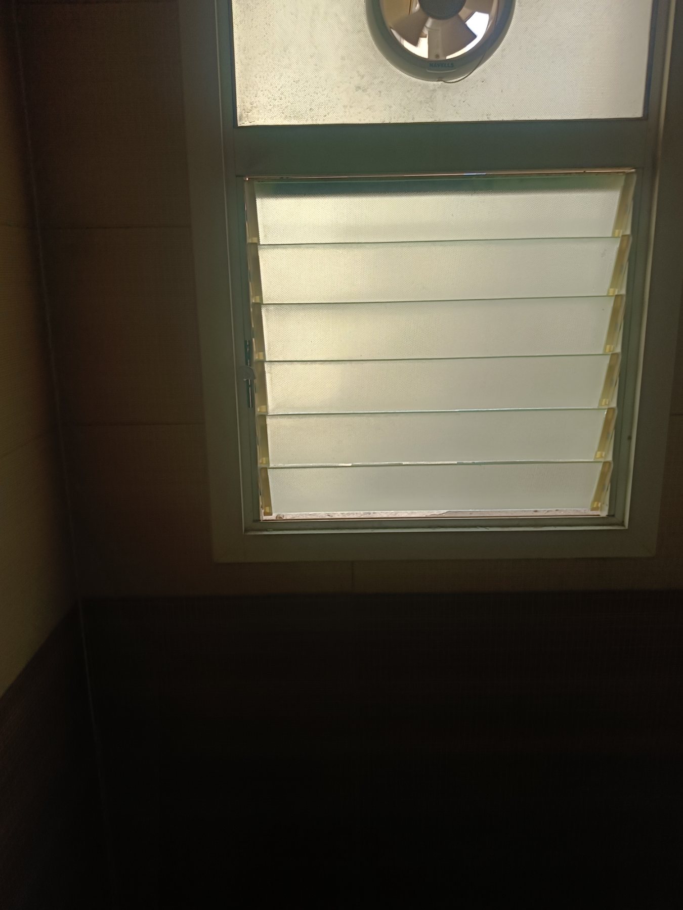 Bathroom Louver Replacement after completed work at Sobha Forest View, Kanakapura Road, Bengaluru - Kutbi Aluminium Glass & Hardware