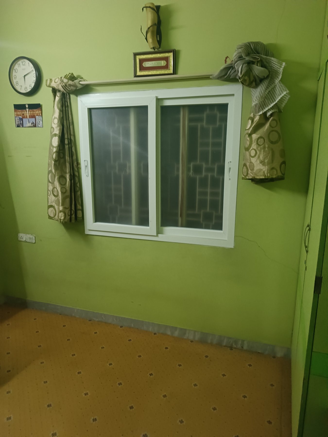 uPVC Sliding Window Installation with Mosquito Mesh at Bohra Layout, Bengaluru - Kutbi Aluminium Glass & Hardware