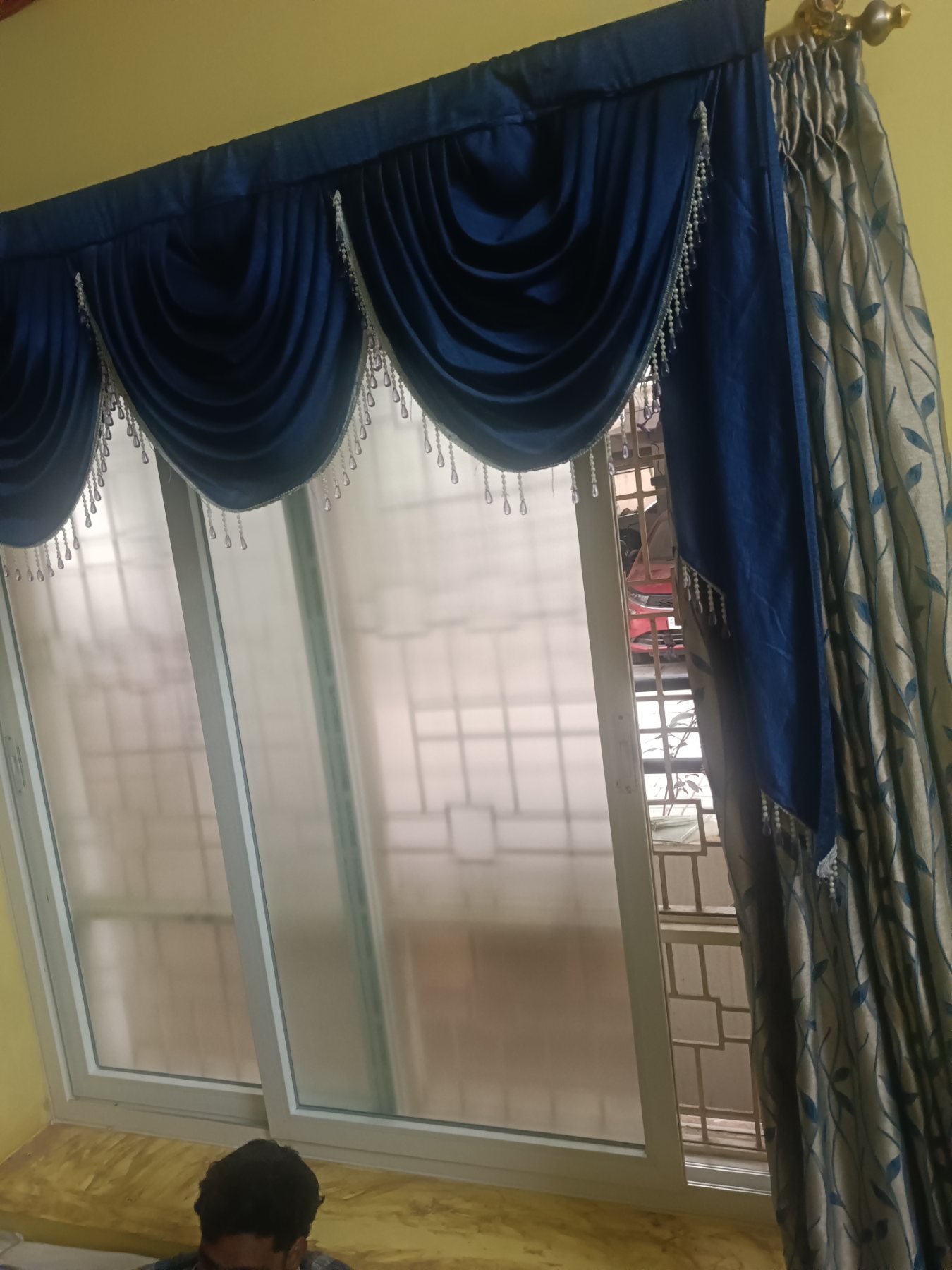 uPVC Sliding Window Installation with Mosquito Mesh at Bohra Layout, Bengaluru - Kutbi Aluminium Glass & Hardware