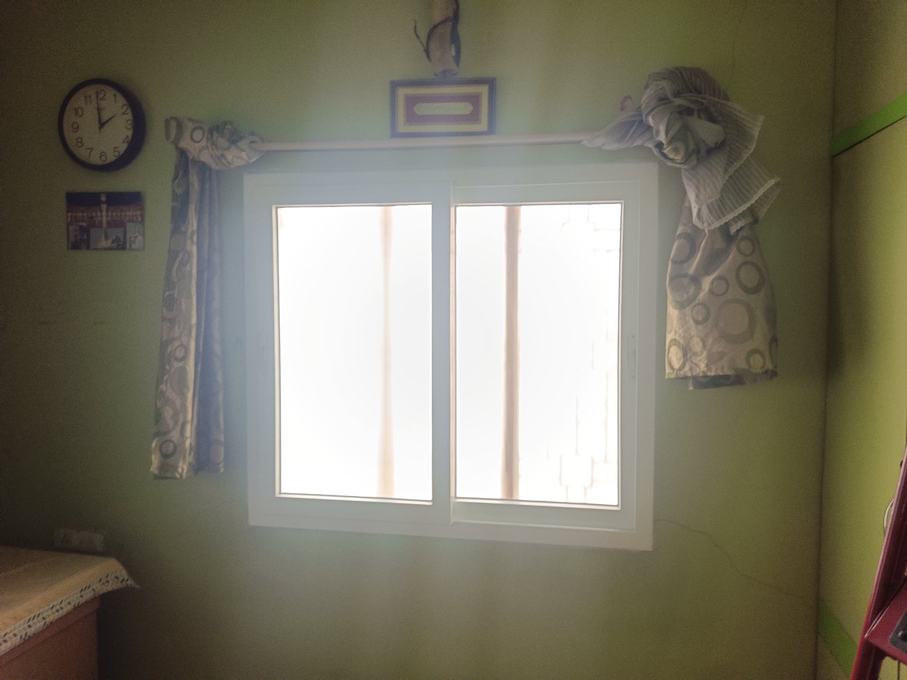 uPVC Sliding Window Installation with Mosquito Mesh at Bohra Layout, Bengaluru - Kutbi Aluminium Glass & Hardware
