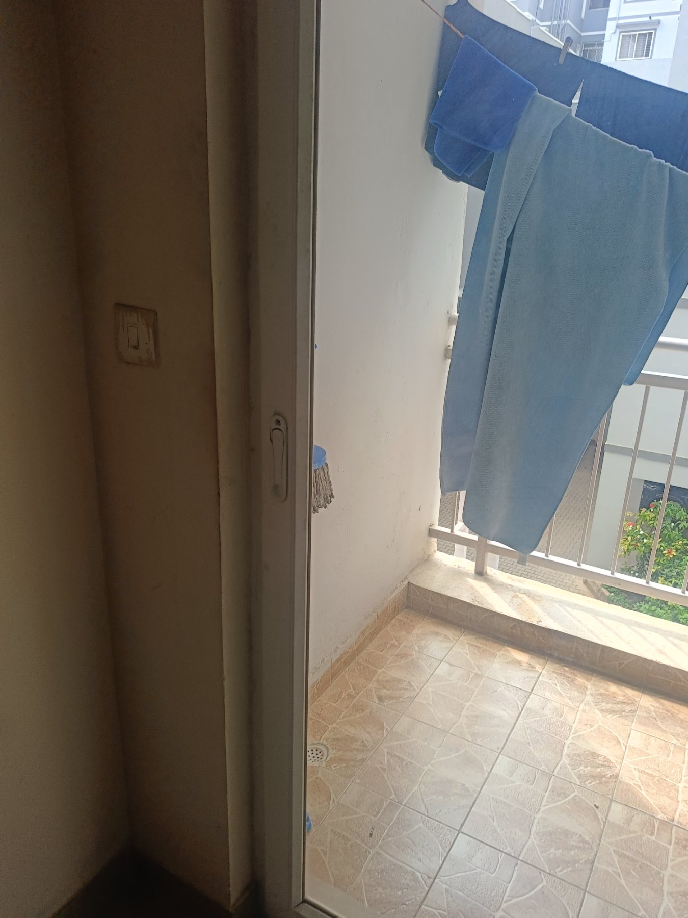 uPVC Sliding Door Lock Replacement after completed work at Shriram Surabhi Building, Holiday Village Road, Off Kanakapura Road, Mallasandra, Bengaluru - Kutbi Aluminium Glass & Hardware